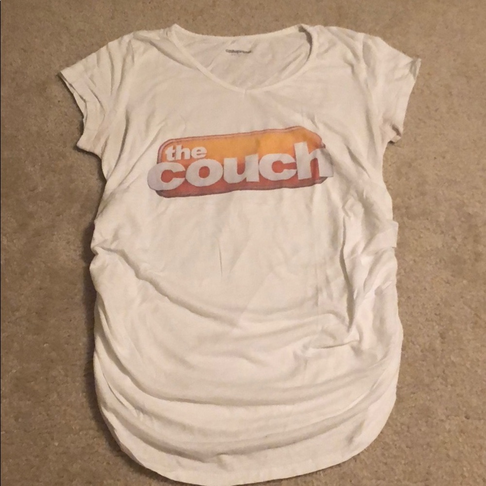 Fitted maternity tee